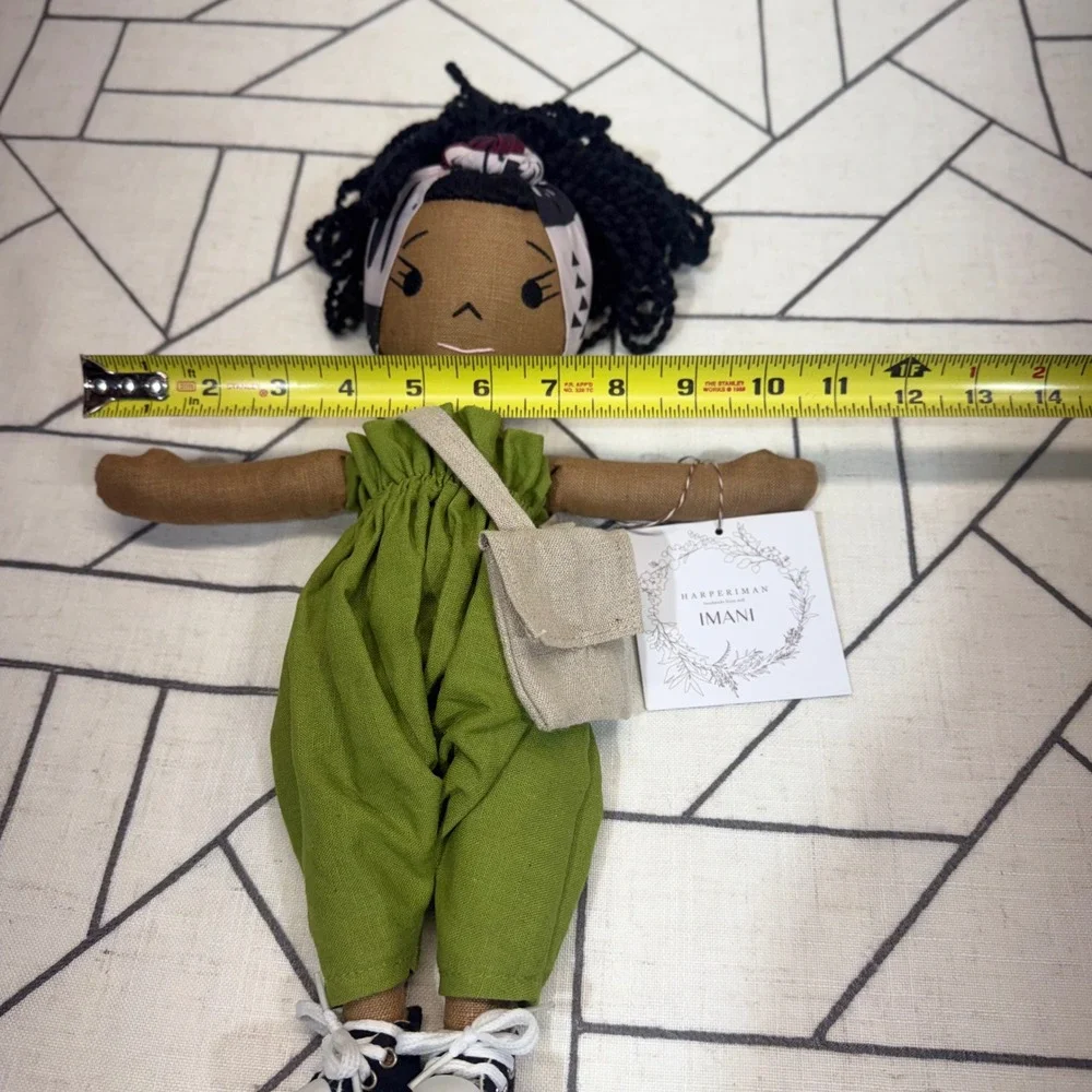 Harperiman Handmade Linen Doll Imani 15
